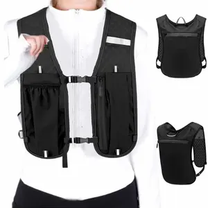 Running Hydration Vest, Adjustable Chest Straps Running Vest for Women Men with , Lightweight Runners Vest Women for Hiking Trail Running Cycling Race Marathon