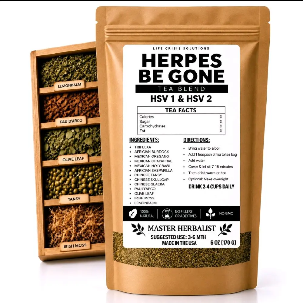 6 OZ  HSV PREMIUM NATURAL ORGANIC LOOSE LEAF HERBAL TEA OR TEA BAGS TEA