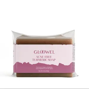 Turmeric Kojic Acid Soap Bar 100G Natural Herbal Formula Gentle Cleansing for Daily Use