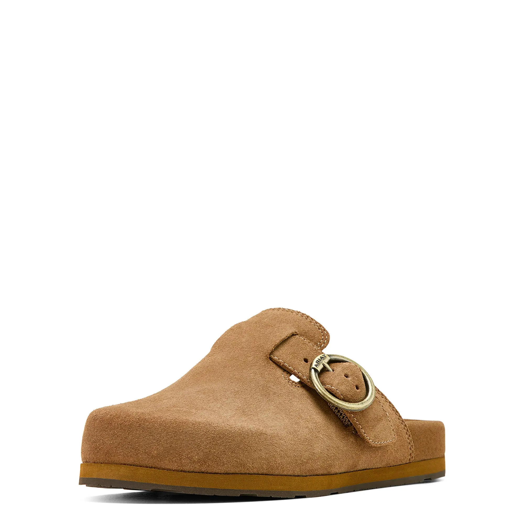 Women's Country Mule Caramel Suede