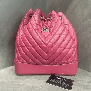 Pre-owned CHANEL SN26 Small Gabrielle Backpack