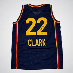 Caaitlin Claark Autographed #22 Indiana College Basketball Jersey ALL OVER PRINT