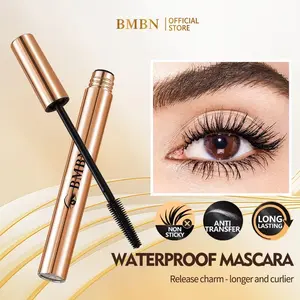 Thick and slender curling eye black formula, Voluminous Mascara, waterproof and non smudging, no caking, can prevent smudging in daily makeup and heavy makeup, women's gift, suitable for parties, music festivals