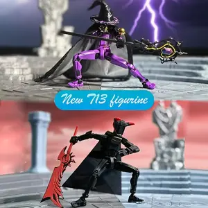 Dark Fantasy Jointed Figure Model, 16 Joints Action Figures, Articulated Figures, Collectible Toy Gift for Men & Anime Fans, Cool New Design