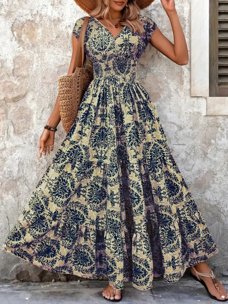 loose flowy dress vintage - TikTok Shop