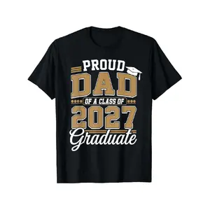 Proud Dad of a Class of 2027 Graduate Senior 2027 Graduation T-Shirt