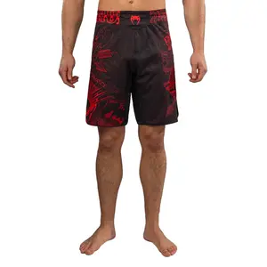 Venum Wolf Atak Fightshorts - Black/Red