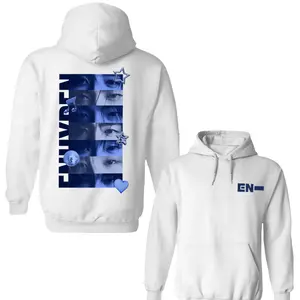 En Member 2 Sided Hoodie, Kpop Merch For Fans, Engene 2026 Tour Apparel, Boy Group Concert Outfit, Trending Tops