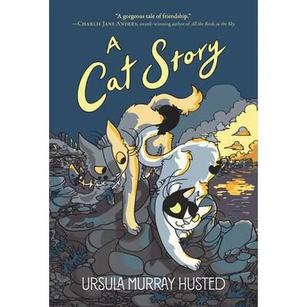 USED Book - A Cat Story: A Graphic Novel by Husted, Ursula Murray (Paperback) - english