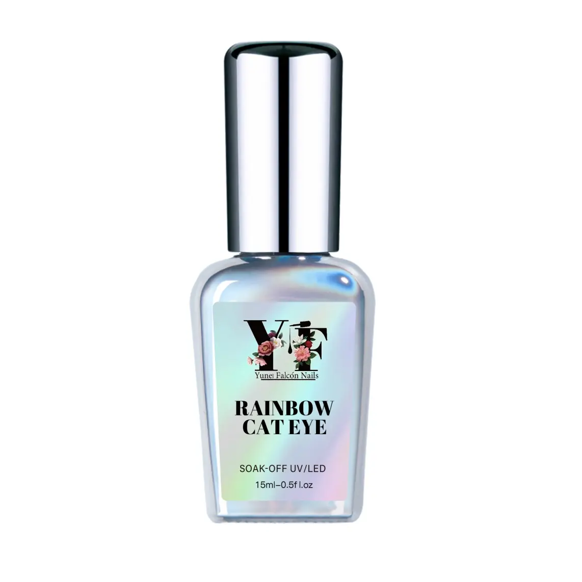 Rainbow Cat Eye Gel Polish
