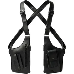 Cross-Body Sling Pack, Classic Shoulder Satchel, Pickpocket-Proof Hidden Crossbody Sling Bag, Slim Undercove