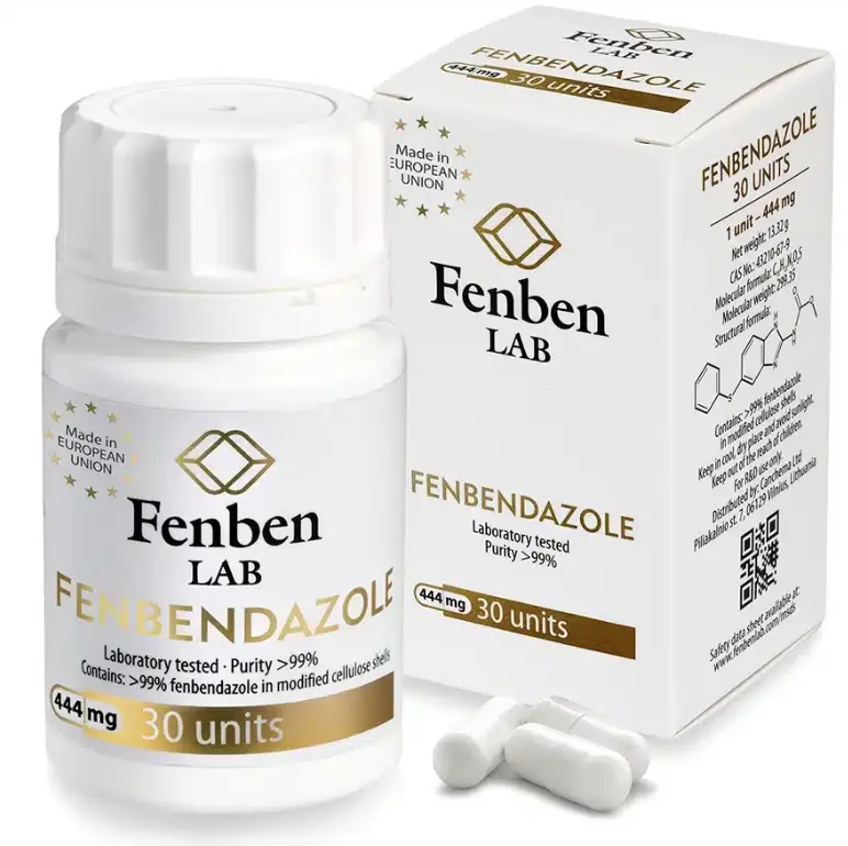 Fenbendazole Capsules 444mg