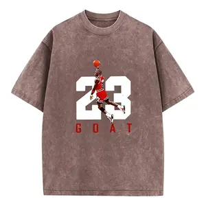 Ship Within 24 Hours Number 23 Tribute Graphic T Shirt Clean Retro Basketball Iconic Dunk Pose Bold Typography Soft Cotton Unisex All Sizes For Men Women Hoopers Fans Casual Streetwear