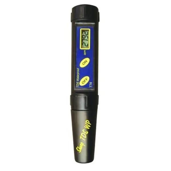 212 MAIN T76 Waterproof TDS Tester - Auto Temp, Manual Calib., 0-9999ppm Range for DIY Specialty Water Testing Supplies, Range 0-9999Ppm