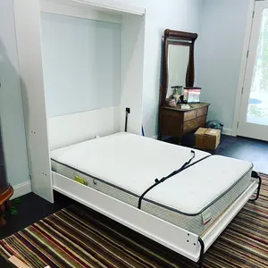 Queen size vertical murphy bed Foldable Durable