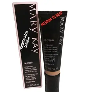 (MEDIUM TO DEEP) CC CREAM COMPLEXION CORRECTOR CREAM SUNSCREEN BROAD SFP 15  1 FL OZ Makeup