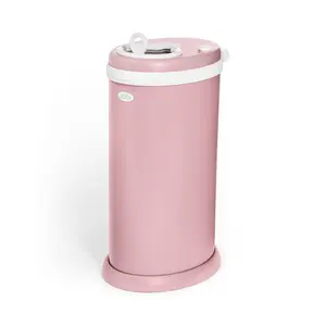 Ubbi Stainless Steel Diaper Pail - Fig Blossom