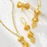 Women's Jewelry Set, Butterfly Knot Design, Elegant & Luxurious, Perfect for Daily Wear, Wedding Set Earrings, Wedding Accessories, Holiday Gifts, Bridal Wedding Jewelry, Bridal Sets, Bridal Accessory, Bride Jewelry Set For Wedding Day