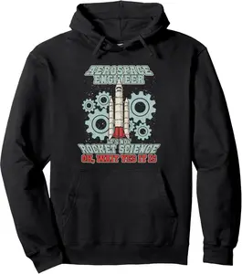 Aerospace Engineering Design for an Aerospace Engineer Pullover Hoodie