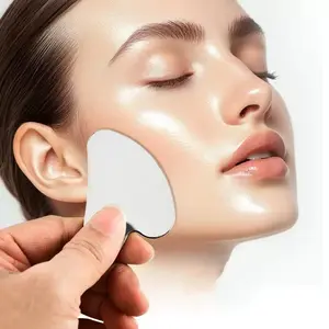 Gua Sha Facial Tool, Skin Massage & Beauty Tool, Neck Massager, Enhances Product Absorption, Suitable for Eyes, Face & Neck Care
