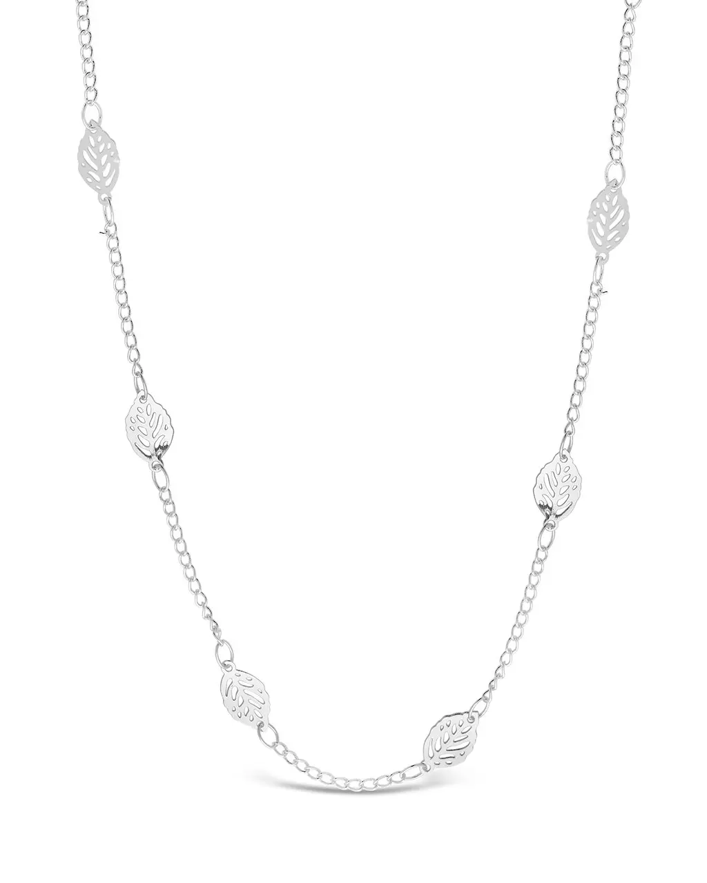 Delicate Stationed Leaf Sunglass Chain