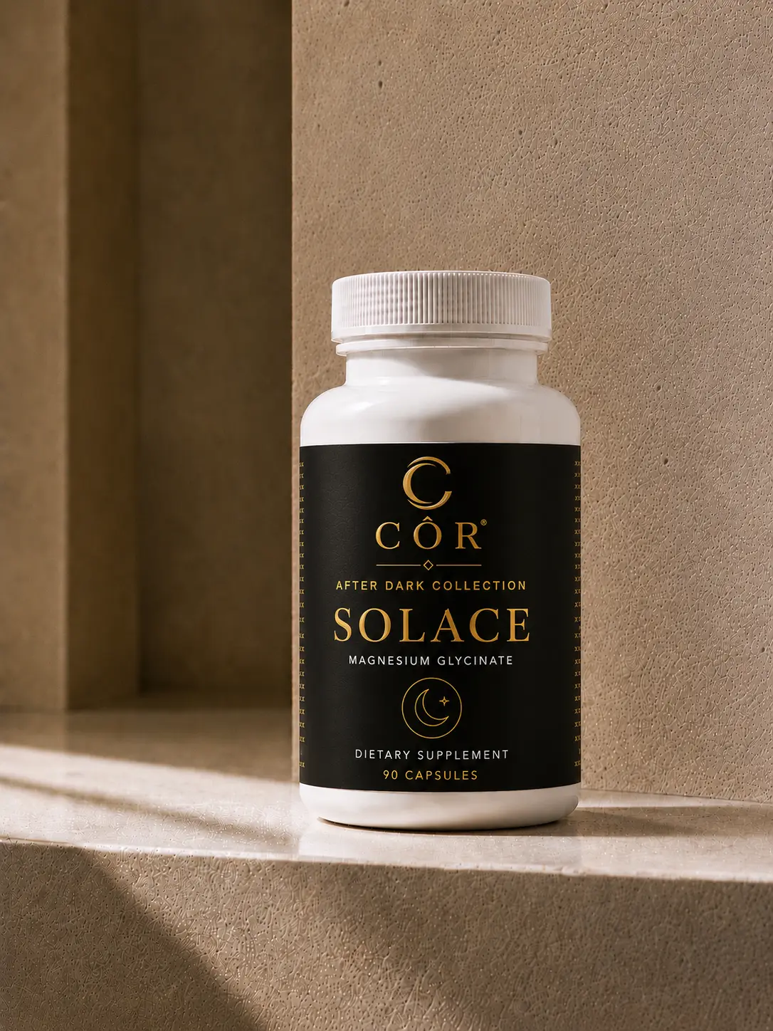 COR SOLACE Magnesium Glycinate Capsules - 60 Capsules