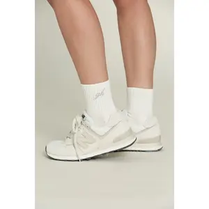 Cream - Light Grey GH Socks