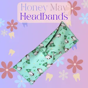 Monstera Molar Plant Knotted Headband