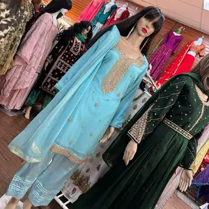 Women light blue set size 50 to 54 Dress