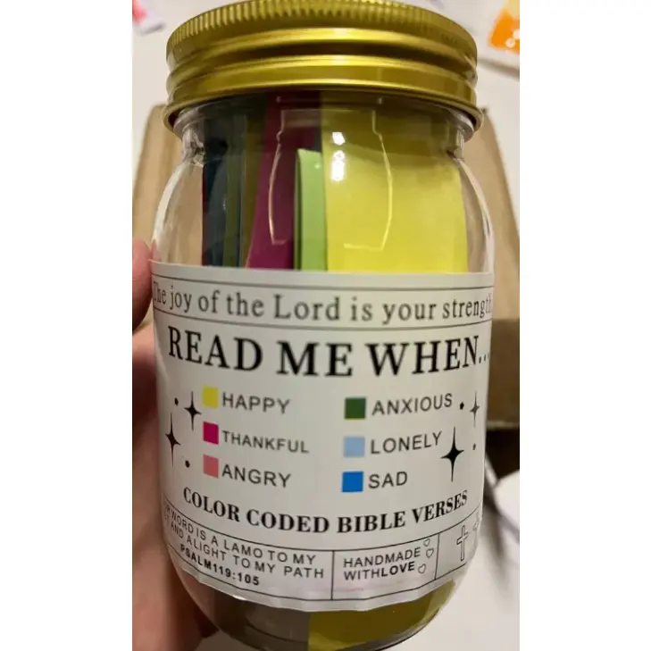 Bible Verses In A Jar