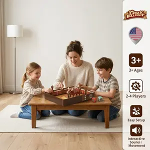 Crazy Bullfight! High-Energy Motorized Tabletop Battle - Fun Interactive Family Game Night Toy with Charging Bull & Strategy Cards - Best Birthday Gift Idea