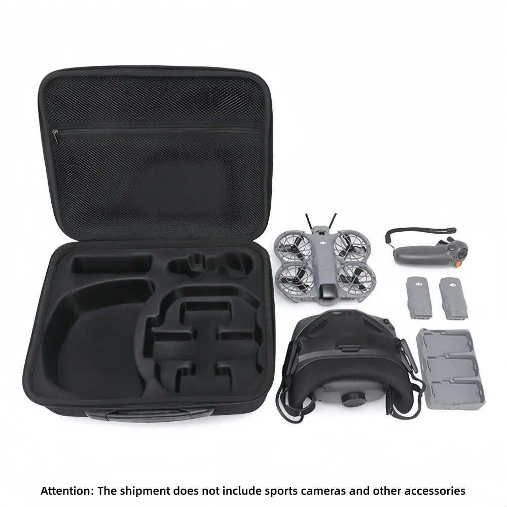 DJI Neo 2 Hard Case - All-in-One Storage Bag for Drone Equipment, Goggles, Batteries & Accessories, Waterproof & Drop-Proof, Protection, Perfect for Travel & Outdoor Flying