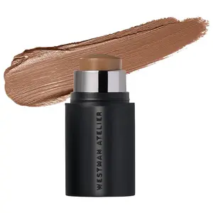Westman Atelier Mini Petite Face Trace Cream Contour Stick Color: Biscuit - cool beige coffee