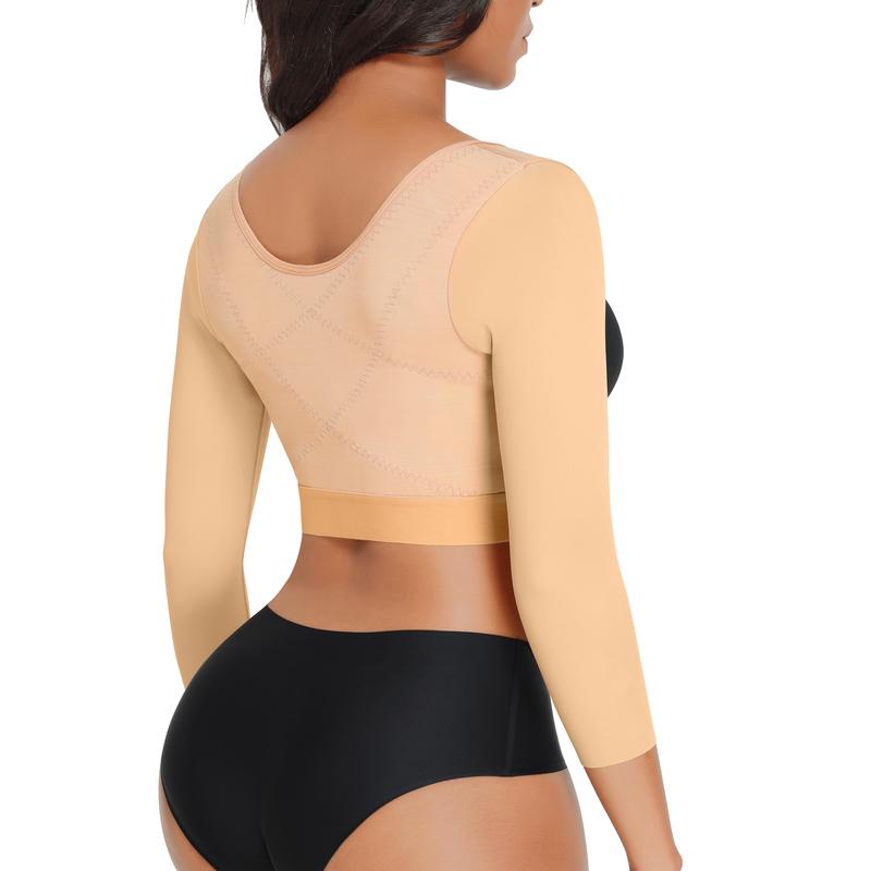 FeelinGirl Upper Arm Shaper for Women Post Surgery Slimming Compression Sleeves Arm Lipo Compression Garments Bras Women