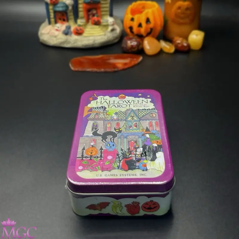 Halloween Tarot in a Tin