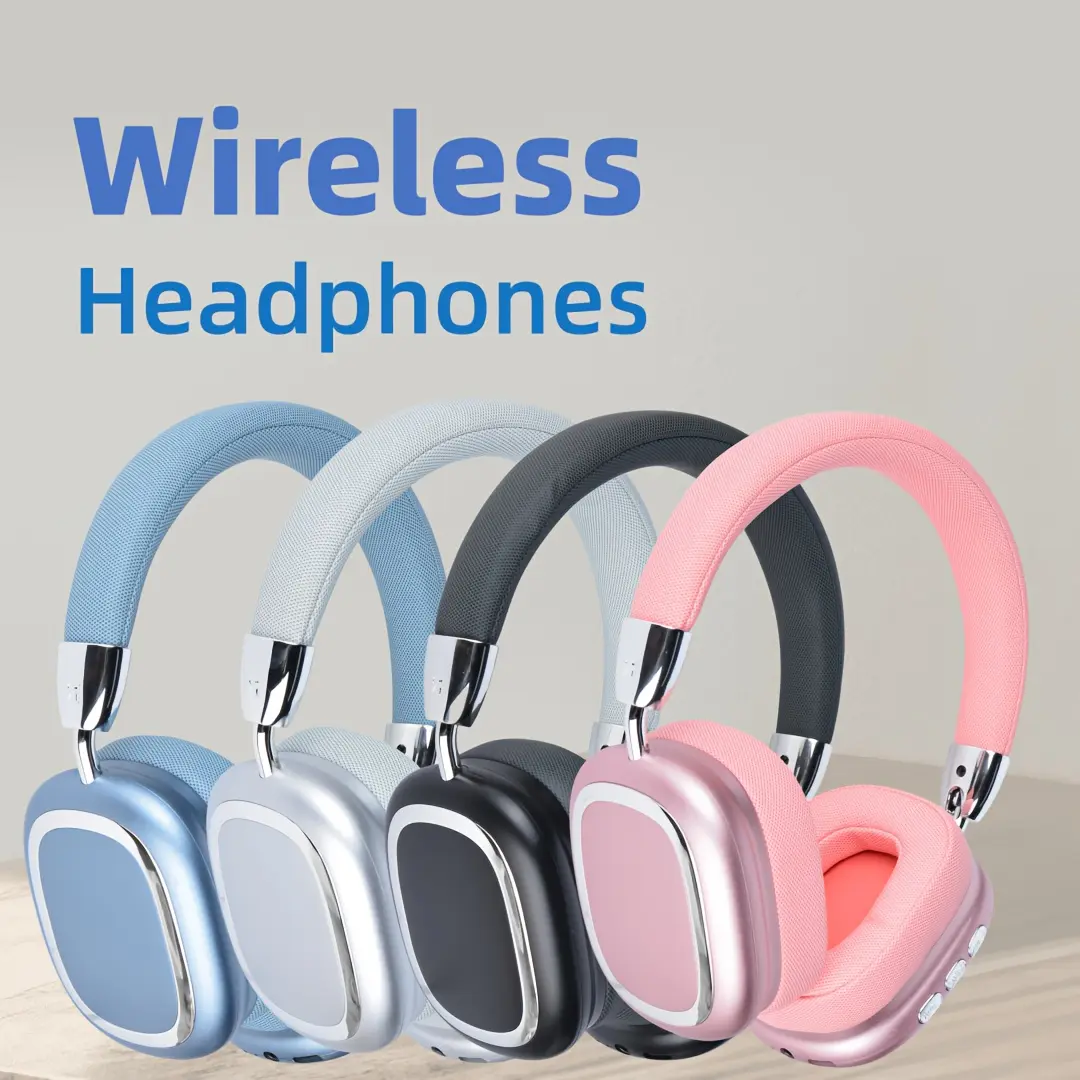 Festival Gift Electronic Wireless Noise-Cancelling Headphones - 40-Hour Battery, Rechargeable, USB-C Cable, Button Controls, Space Audio, Gaming Compatibility, Works with iPhone & Android
