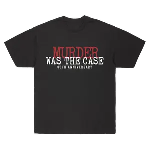 Murder Was the Case 30 Year Anniversary Tee