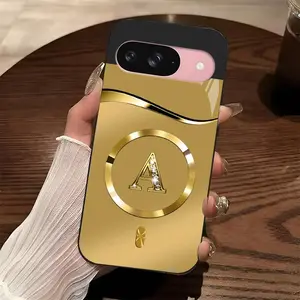 Suitable for [Google Pixel 9] high-end MagSafe phone case，Features a magnetic attachment function，Each of the 26 letters has its own unique characteristics, so you can choose one. YM99