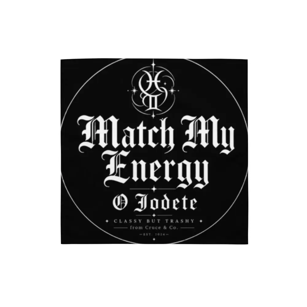 Match My Energy O Jodete Bandana, Fashion Hair Accessory Headband