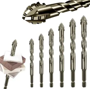 Plated High-speed steel Dril Bits Set Metalworking & Wood Driling sharp serrated Design Ant-Rut coating Power Tool Accessories