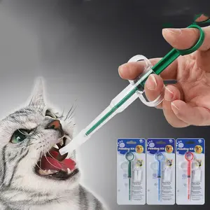 Nursery (Syringe) - 1pc Pet Cat Syringe Dog Medicine Feeder Tablet Pill Gun Piller Push Dispenser Water Milk Syringe Dog Cat Kitten Puppy Feeder Kit