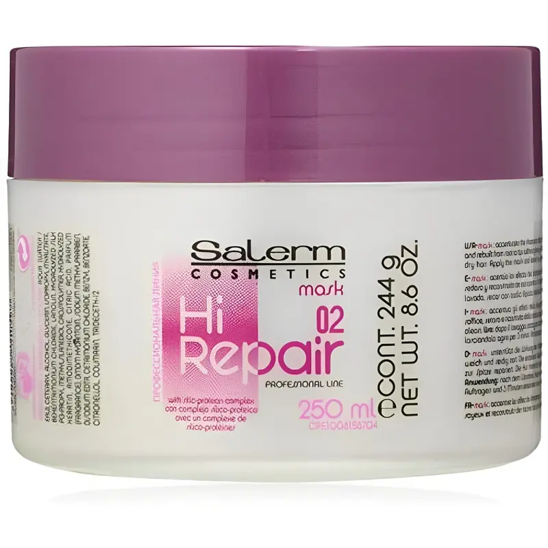 Salerm Cosmetics Salerm Hi Repair Mask 02, 8.6 Ounce Hydrating Moisture Moisturizing Skincare