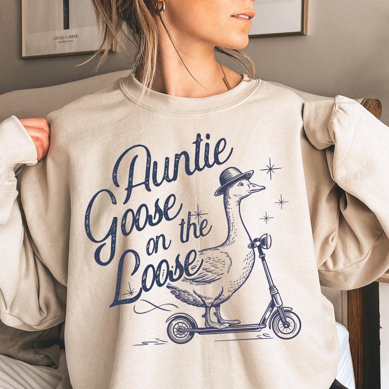 Auntie Goose On The Loose Sweatshirt …