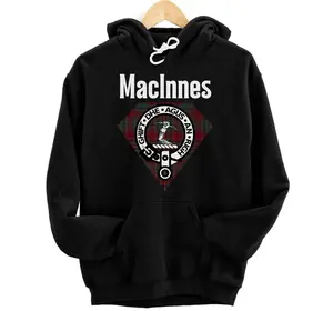MacInnes Clan Scottish Name Coat Of Arms Tartan Hoodie, Sweatshirt, T-Shirt