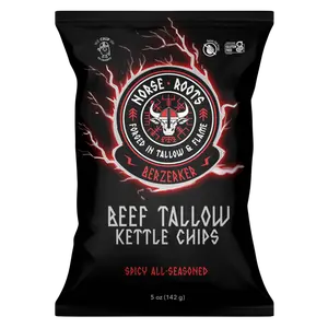 Berzerker - Beef Tallow Kettle Chips (6-Pack)