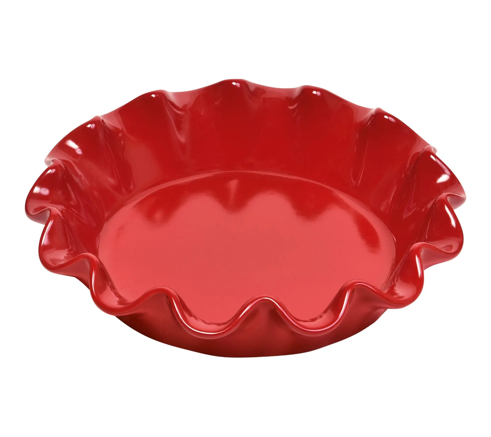 Emile Henry, USA Deep Ruffled Pie Dish