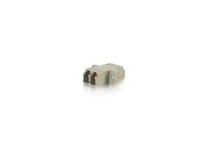 C2G/Cables To Go 27113 LC/LC Duplex Multimode Fiber Optic Coupler