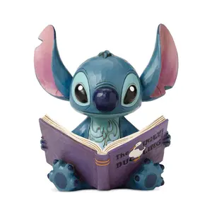 Enesco Disney Traditions Stitch with Storybook