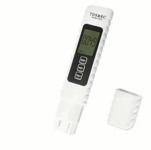 2026 Upgraded 4-in-1 TDS Meter Digital Water Quality Tester for TDS EC Temperature 0-9990 ppm Range Ideal for Drinking Water RO Systems Aquariums Pools