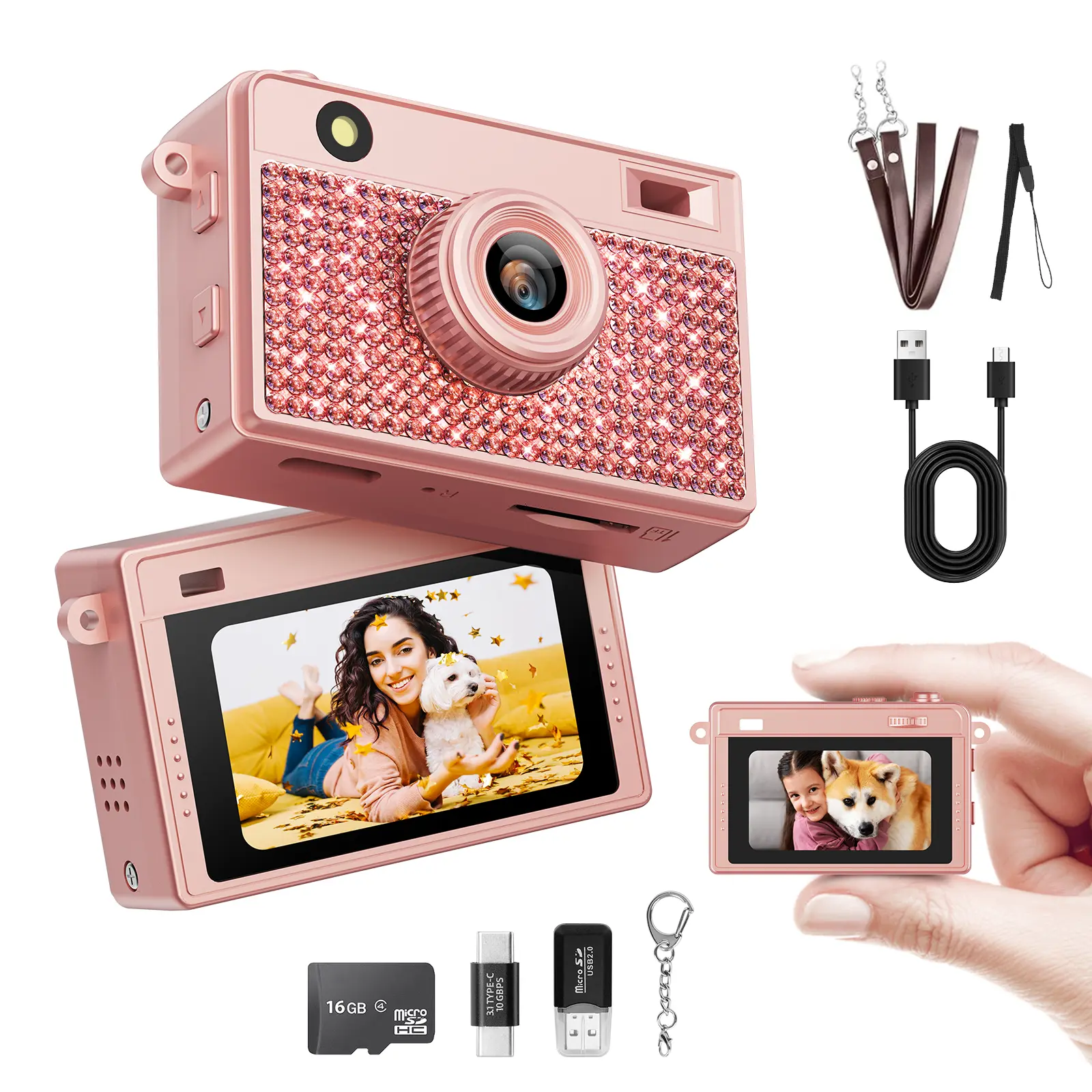 Bling Diamond Pink
